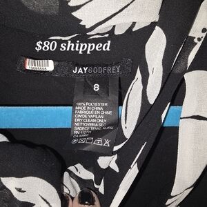 Jay Godfrey Black and White Dress